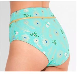 Jasmine Peacock Bikini Bottom Disney Aladdin Swim